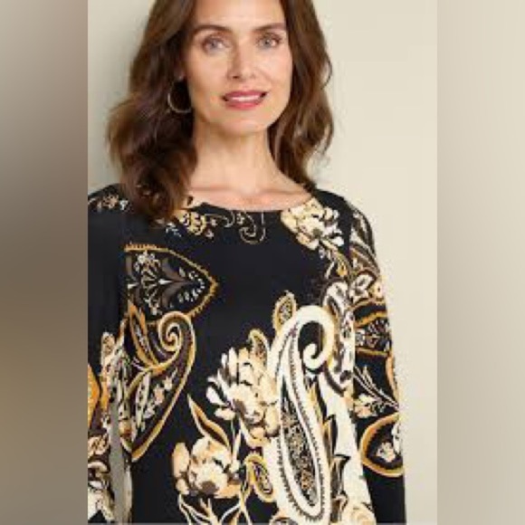 Soft Surroundings Clotilde Ponte Knit Dress Size Small Women’s EUC - Picture 2 of 11